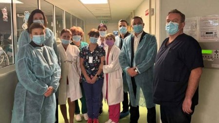 Seful Biroului Organizatiei Mondiale a Sanatatii in Romania a vizitat Spitalul Clinic de Obstetrica si Ginecologie <span style='background:#EDF514'>CUZA VODA</span> din Iasi