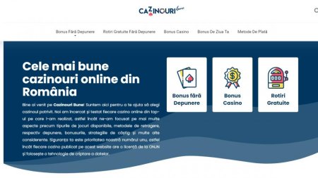 (P) Ofertele cazinourilor online din Romania, prezentate in noul ghid Cazinouri-bune.ro