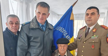 Ultimul supravietuitor din Regimentul 18 <span style='background:#EDF514'>INFANTERIE</span> Tudor Vladimirescu a implinit varsta de 102 de ani