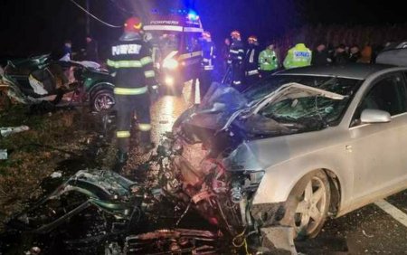 Accident teribil in Brasov. O persoana a murit, o alta se afla in stop cardio-respirator si alte cinci au fost ranite