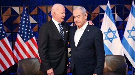 Razboi in Israel, <span style='background:#EDF514'>ZIUA 1</span>06. Joe Biden a discutat la telefon cu Benjamin Netanyahu despre evolutia situatiei din Israel si Fasia Gaza