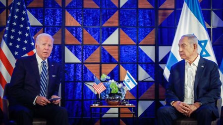 Biden a discutat la telefon cu Netanyahu despre evolutia situatiei din Israel si Fasia Gaza