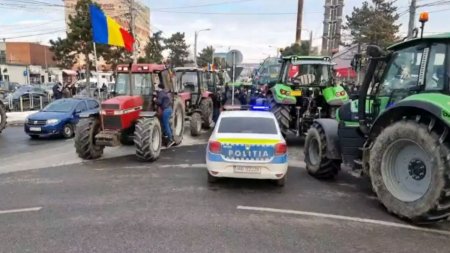 Trei zile de proteste ale transportatorilor si fermierilor in Capitala. Traseele aprobate de PMB