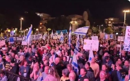 Proteste la Tel Aviv impotriva guvernului Netanyahu