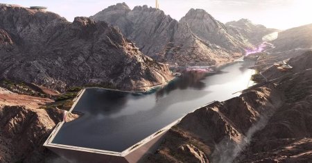 Arabia Saudita investeste 4,7 miliarde $ intr-un lac artificial! Cum arata