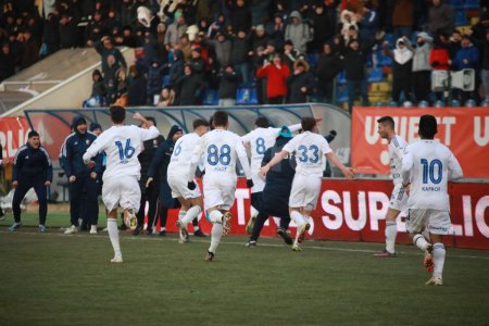 FC Botosani, fiesta in vestiar, dupa victoria cu CFR Cluj! Primele declaratii ale lui Bogdan Andone