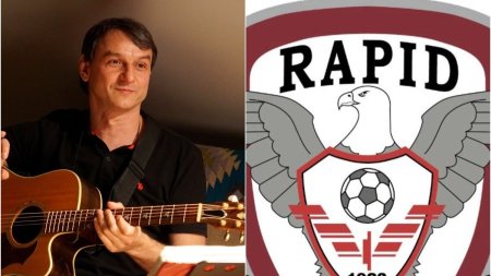 Clubul Rapid, dat in judecata de fiul lui Adrian Paunescu, pentru incalcarea drepturilor de autor. Andrei Paunescu: Nu a intrebat nimeni nimic