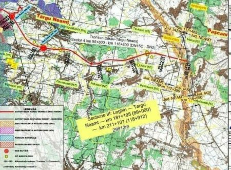Grindeanu: La 1 februarie incepe proiectarea Sectiunii 3 a Autostrazii A8 Leghin-<span style='background:#EDF514'>TARGU NEAMT</span>