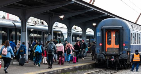 Tot mai multi calatori au ales serviciile feroviare in 2023. Numarul lor a crescut cu 5%