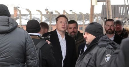 Elon Musk a vizitat <span style='background:#EDF514'>AUSCHWITZ</span>, dupa ce a fost acuzat de antisemitism: Unul dintre cele mai prostesti lucruri VIDEO
