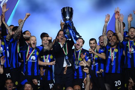 Inter Milano a cucerit Supercupa Italiei. Doar rivala AC Milan a mai reusit tripla