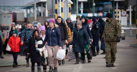Romania a pompat, anul trecut, peste 1.100.000.000 de euro pentru refugiatii din Ucraina