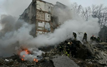 Atac nemilos al Rusiei asupra oraselor Kiev si Harkov. Au fost vizate, cu rachete, blocurile in care locuiesc ucrainenii