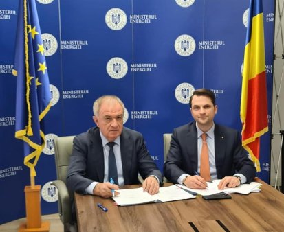 Ministerul Energiei semneaza cu Transgaz doua contracte de 93 milioane euro, pentru construirea conductelor de gaze Marea Neagra - Podisor si Ghercesti-Jitaru