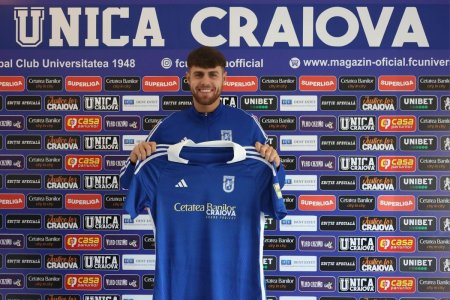 FCU Craiova a transferat un fotbalist polivalent, om de baza pentru nationala sa