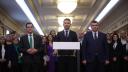 Dreapta unita isi lanseaza duminica lista comuna pentru alegerile europarlamentare si programul electoral