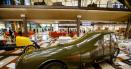 Prima masina aerodinamica din lume cu rotile in fuselaj, inventie a romanului Aurel Persu, expusa la un mall FOTO