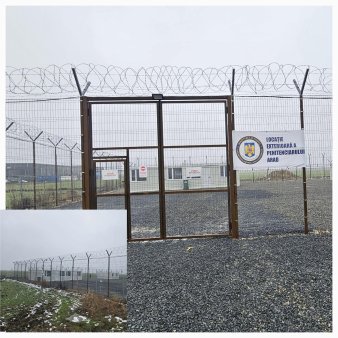 <span style='background:#EDF514'>FERMIERUL</span> Calin Musca din Arad a luat detinuti sa munceasca in abator. Cazarea, la ferma