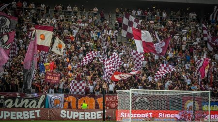 Conducerea clubului Rapid sustine decizia galeriei de a nu participa la derby-ul cu Dinamo: Suntem solidari cu suporterii nostri