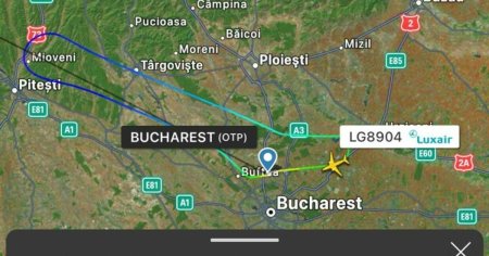 Un avion Boeing care a decolat din Bucuresti a revenit pe Aeroportul Otopeni din cauza unor probleme tehnice