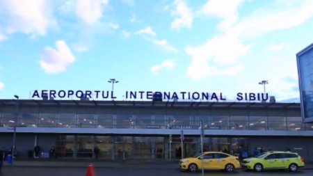 Aeroportul International din Sibiu e cel mai 