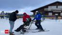 Tabere de schi pentru persoanele cu dizabilitati la <span style='background:#EDF514'>CHEILE</span> Gradistei. Vicepresedintele Comitetului Paralimpic Roman: 