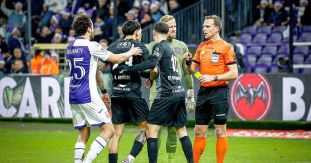 Premiera in Europa: Anderlecht - Genk se va rejuca in urma unei grave erori din camera VAR