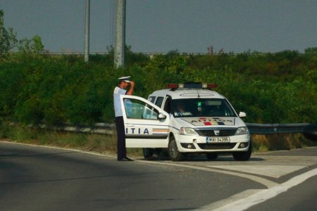 Un sofer din Maramures a fost prins cu 230 km/h pe autostrada A1 Deva-Nadlac