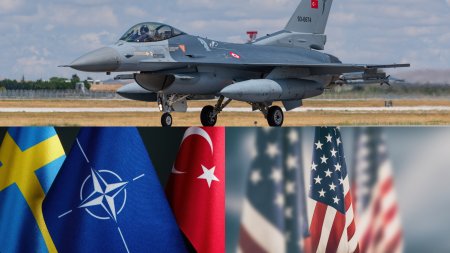 Turcia primeste ce si-a dorit. SUA a aprobat vanzarea de avioane F-16 catre Ankara