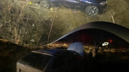Accident grav in Giurgiu. Un barbat si <span style='background:#EDF514'>DOUA FEMEI AU</span> ajuns la spital