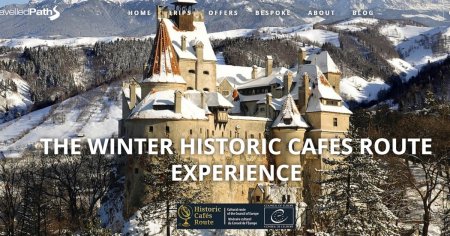 Ruta Cafenelelor Istorice in Romania, traseul de iarna in premiera europeana FOTO