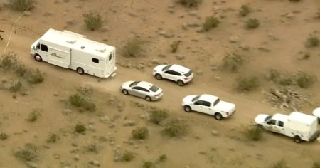 Politia a arestat cinci barbati in cazul cadavrelor gasite in desertul californian Mojave