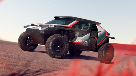 Prezentarea oficiala a modelului Dacia Sandrider, masina cu care campionul francez Sébastien Loeb va participa la urmatorul Raliul Dakar