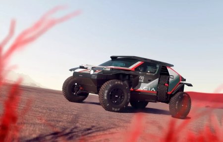 Dacia a prezentat masina cu care va participa la Raliul Dakar. Sebastien Loeb, printre piloti