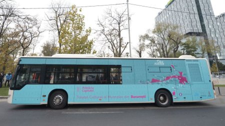 O noua linie STB in Bucuresti. Autobuzul 203 va circula pana <span style='background:#EDF514'>LA PIATA</span> Victoriei