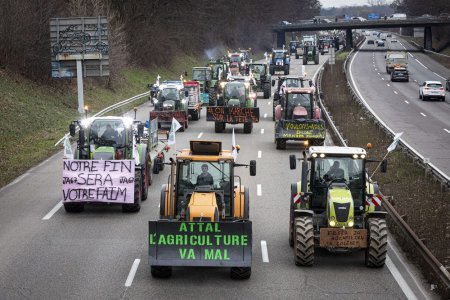 Protestele fermierilor se extind in Europa inainte de summitul Consiliului European. Suntem hotarati sa mergem pana la capat