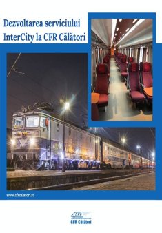 CFR dezvolta serviciul InterCity la CFR Calatori