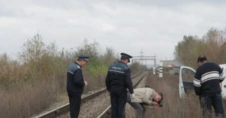 Un barbat a murit dupa ce s-a aruncat intre vagoanele unui tren aflat in mers, in Gorj