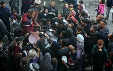 Oficial al OMS: Populatia din Fasia Gaza moare de foame. Este impinsa pe marginea prapastiei