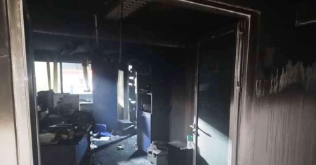 Incendiu in camera serverelor la Casa Judeteana de Asigurari de Sanatate Vaslui