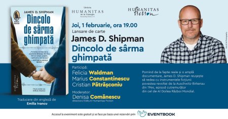 Lansare Humanitas: Dincolo de sarma ghimpata, povestea revoltei de la <span style='background:#EDF514'>AUSCHWITZ</span>