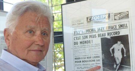 Franta plange: a murit Michel Jazy, o figura emblematica a sportului din <span style='background:#EDF514'>HEXAGON</span>