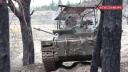Rusii au trimis in Ucraina tancuri T-55, <span style='background:#EDF514'>ARATA IMAGINI</span> difuzate de presa de stat de la Moscova. Modelul a intrat in dotarea Armatei Rosii in 1958