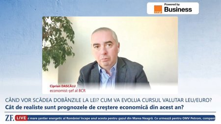 Ciprian Dascalu, economist sef al BCR: Prognoza de crestere economica pentru acest an este de 3,3%. Consumul redevine anul acesta principalul motor de crestere economica, dupa ce anul trecut au fost investitiile