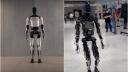 Elon Musk a iesit la plimbare cu <span style='background:#EDF514'>ROBOTUL</span> umanoid Optimus. Reactiile starnite de gestul miliardarului