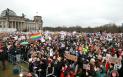 VIDEo. Cel putin 150.000 de oameni au iesit pe strazi la o demonstratie impotriva extremei drepte in Germania