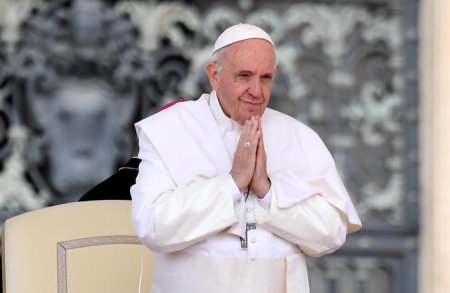 Papa Francisc denunta cresterea teribila a atacurilor contra <span style='background:#EDF514'>EVREILOR</span>