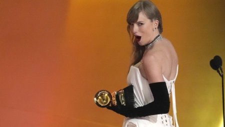 <span style='background:#EDF514'>LISTA CASTIGATORILOR</span> la Premiile Grammy 2024. Taylor Swift a inregistrat un nou record istoric