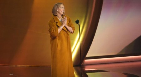 Celine Dion, diagnosticata cu o tulburare neurologica rara, a avut prima aparitie publica din ultimele trei luni, la gala Premiilor Grammy 2024