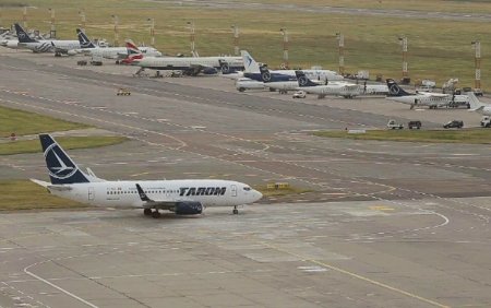 TAROM renunta la zborurile directe spre Londra. Pe cati bani a vandut <span style='background:#EDF514'>SLOT</span>urile aeriene unei companii britanice